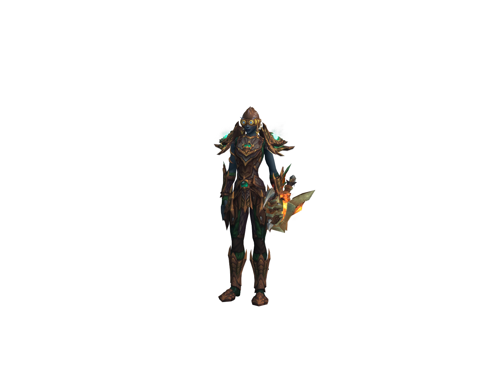 Hytor 3D character render