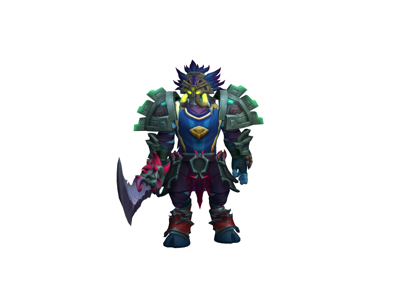 Drakeko 3D character render