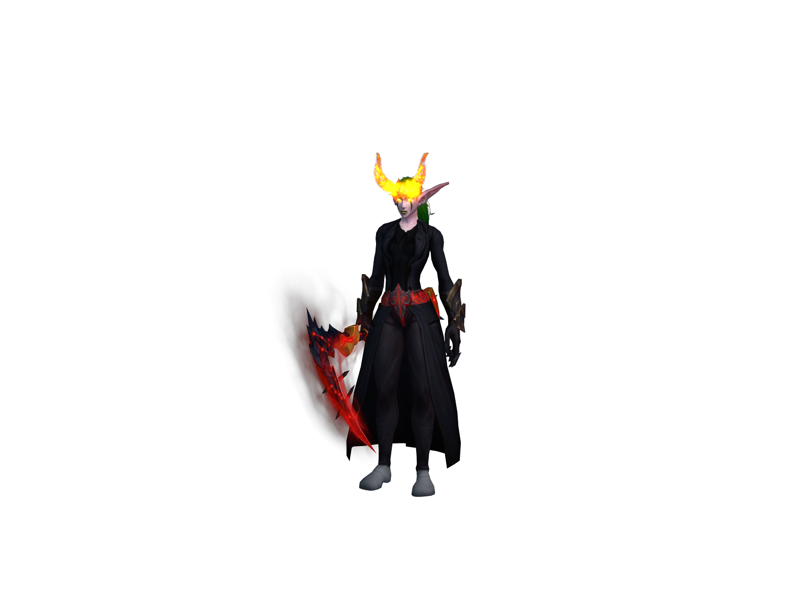 Aizenols 3D character render