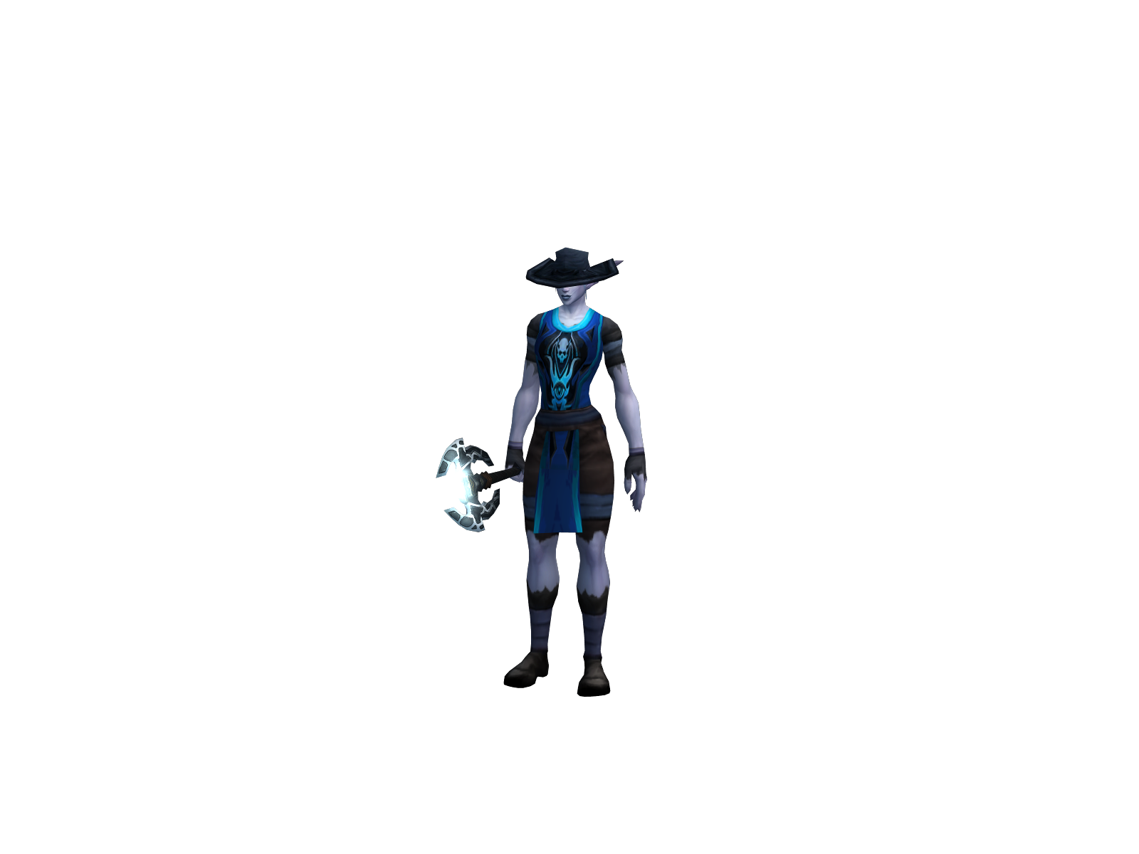 Pressyoubru 3D character render