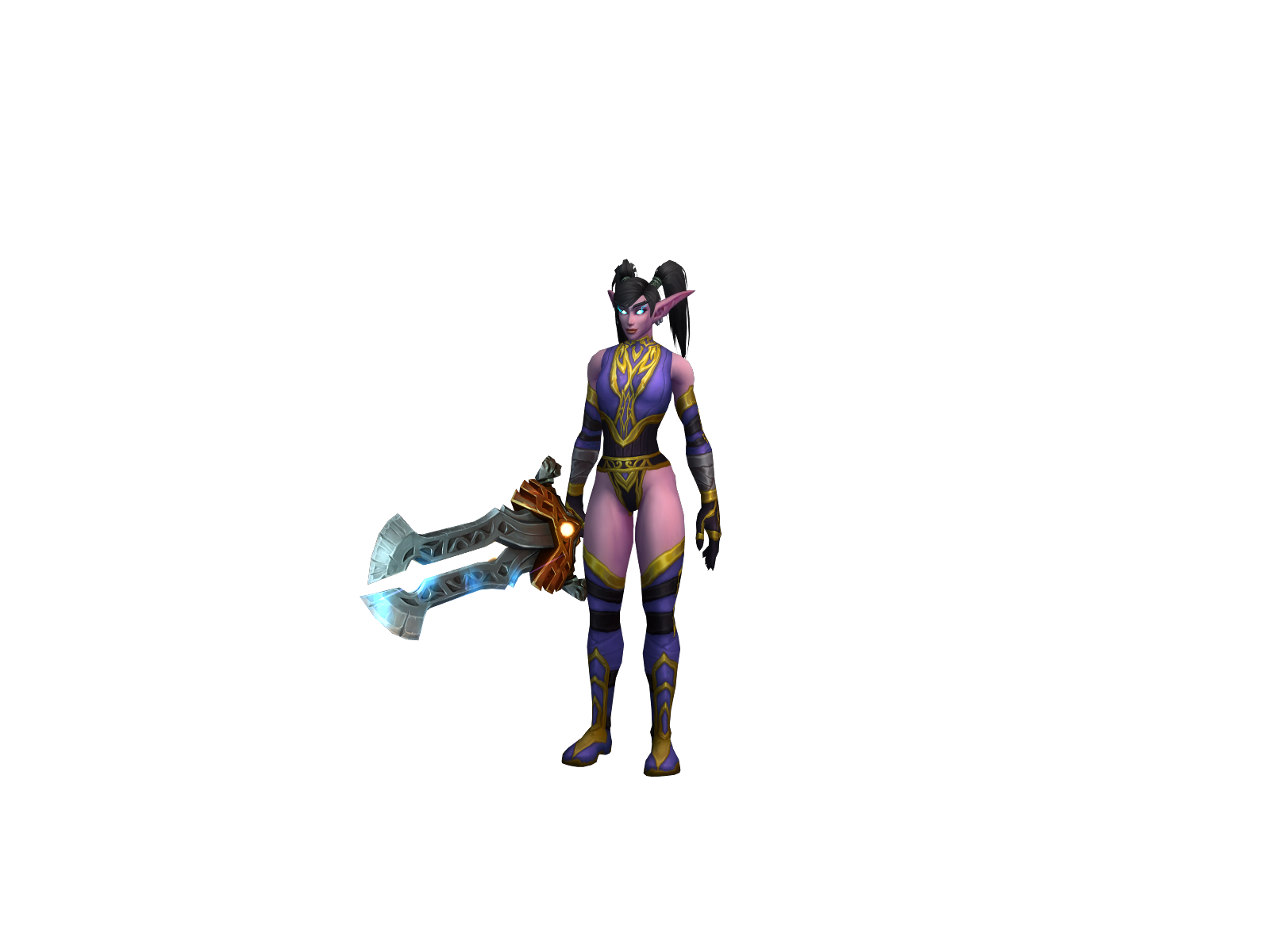 Clöverfield 3D character render