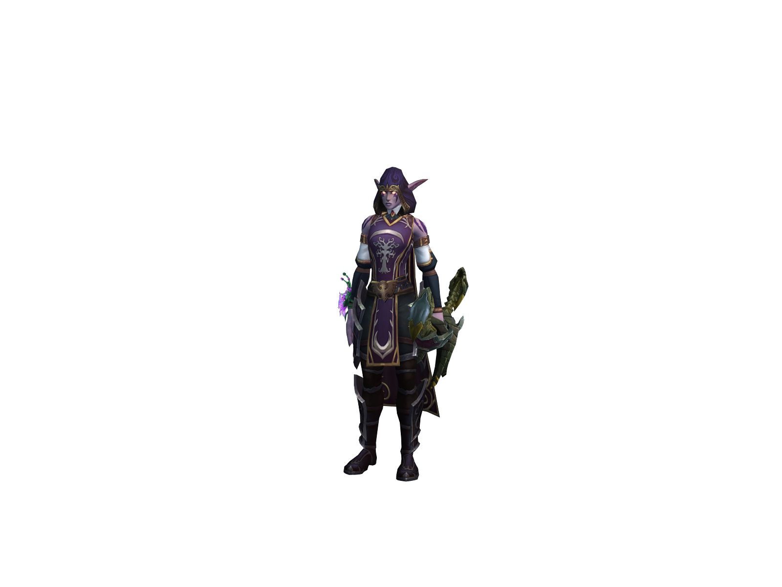 Sieleria 3D character render