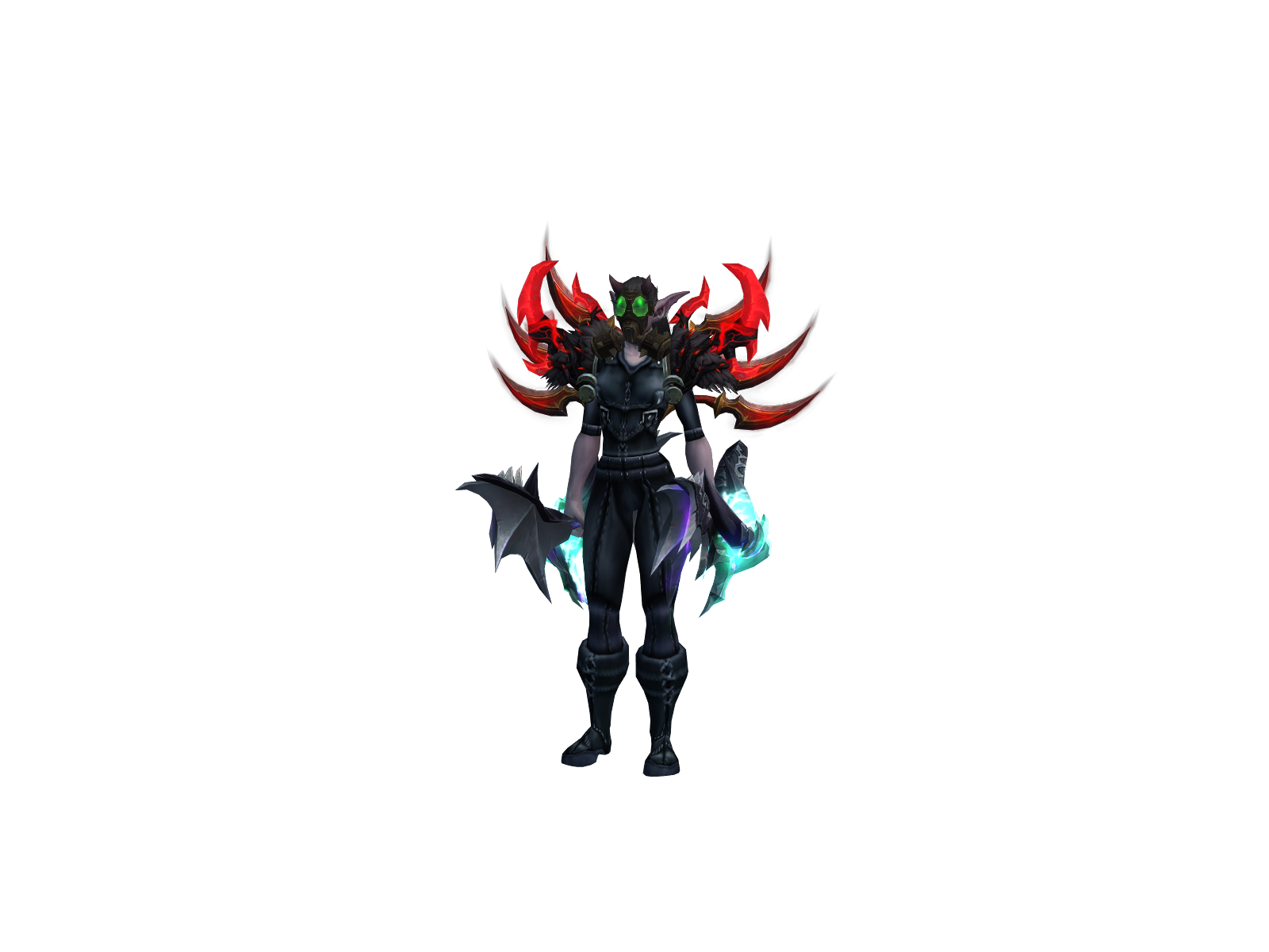 Schizdh 3D character render