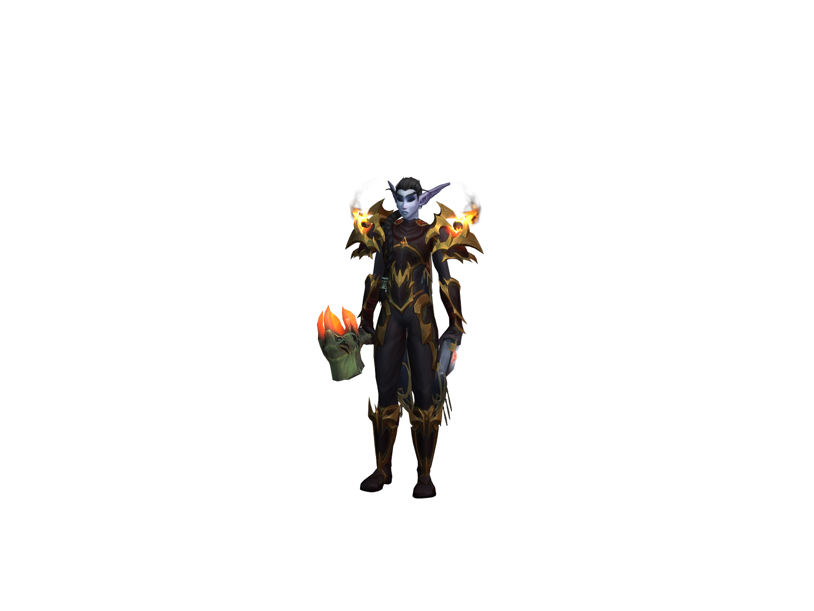 Dzzik 3D character render