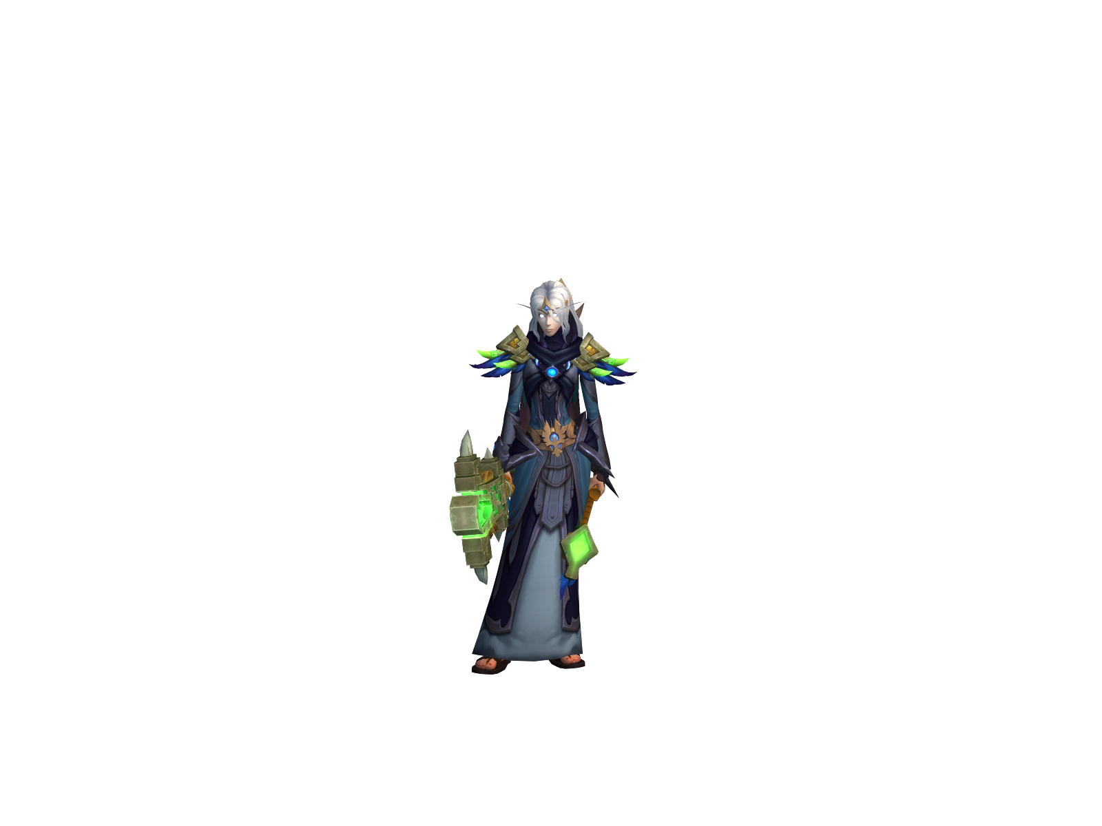 Diamondholy 3D character render