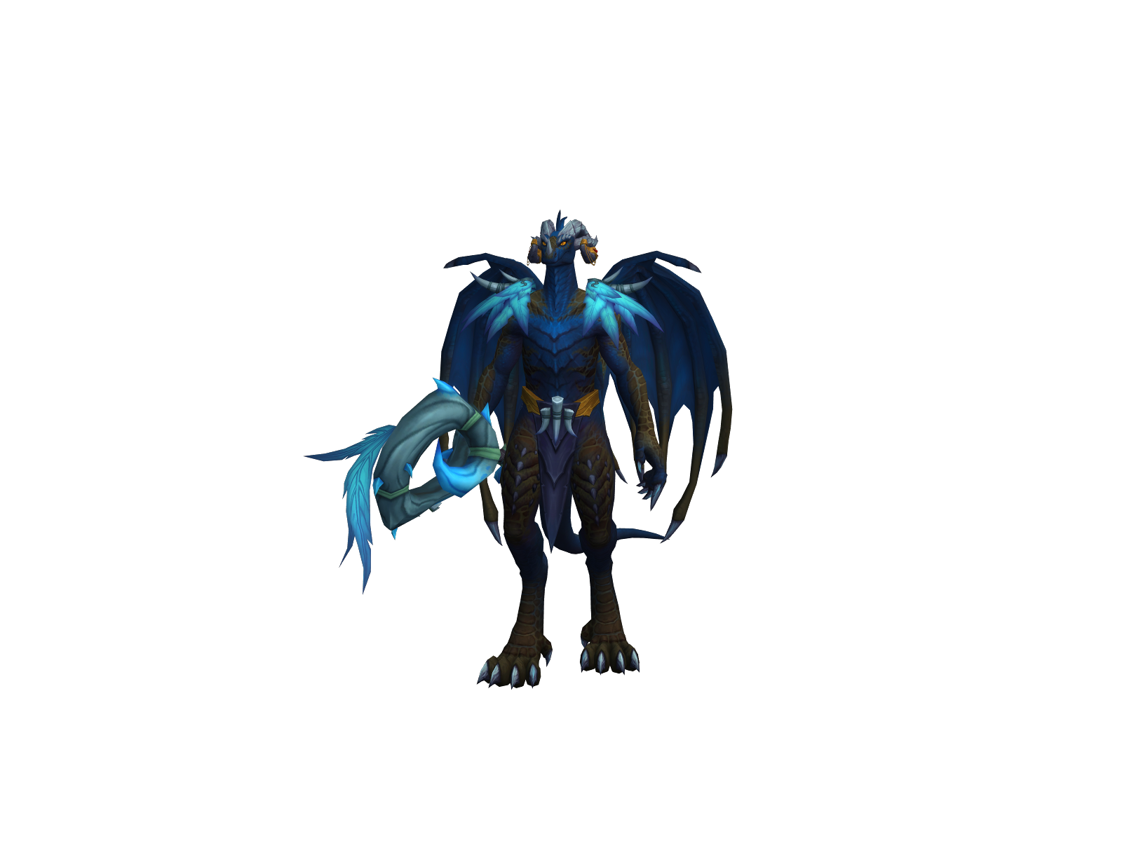 Withwings 3D character render