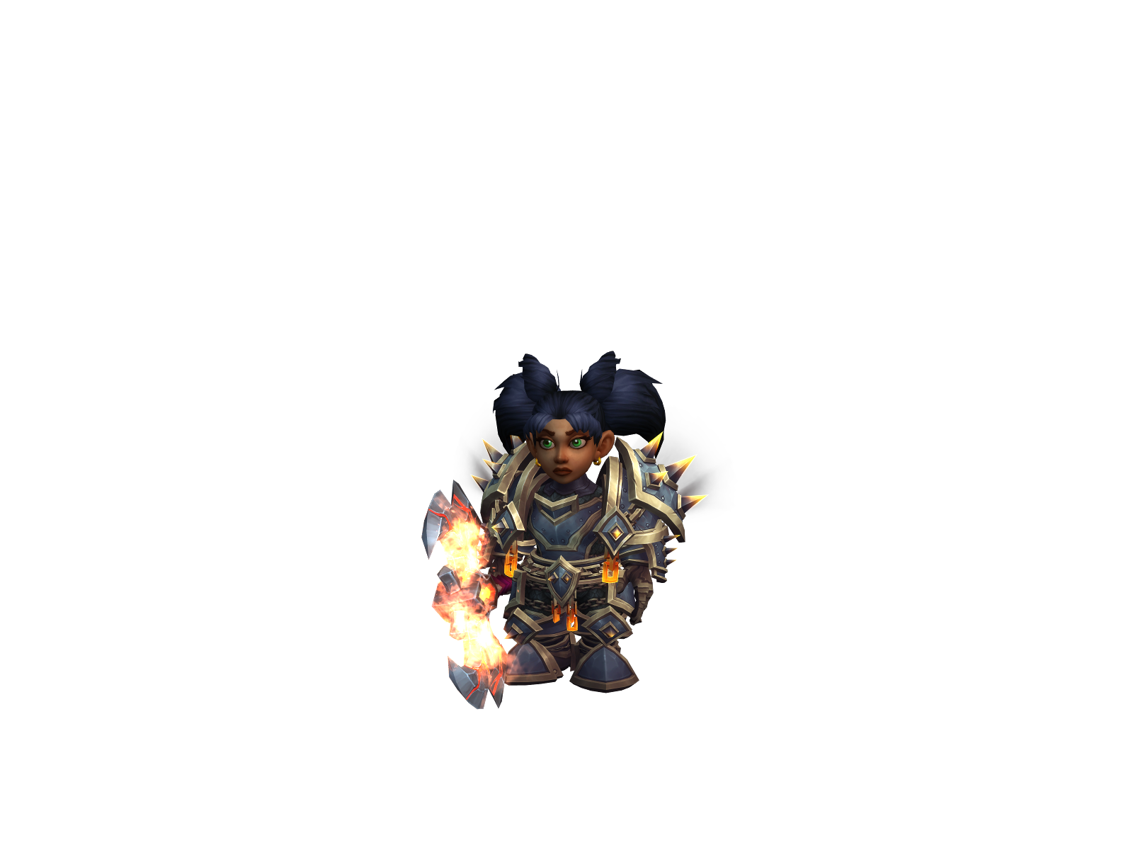 Cuce 3D character render
