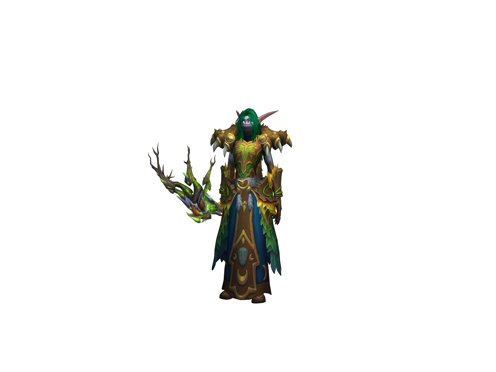 Treantment 3D character render