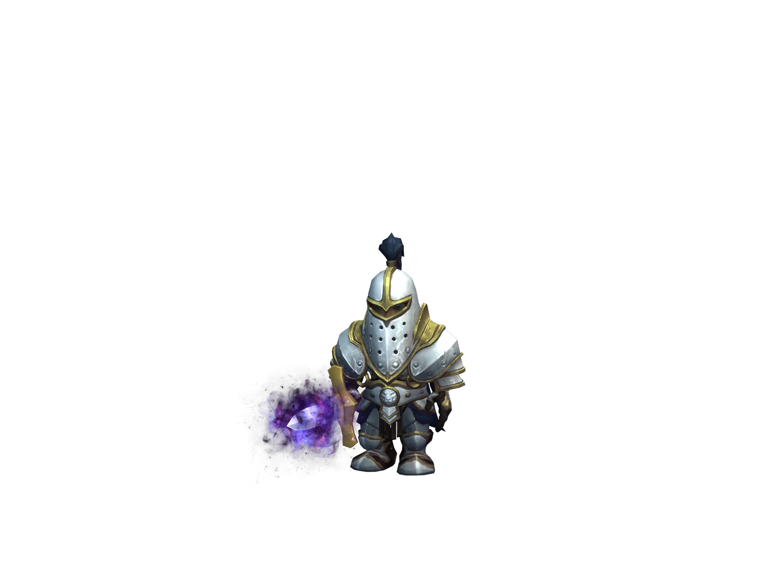 Purplebytch 3D character render