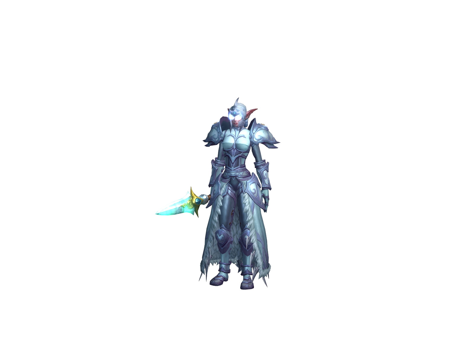 Nyphea 3D character render