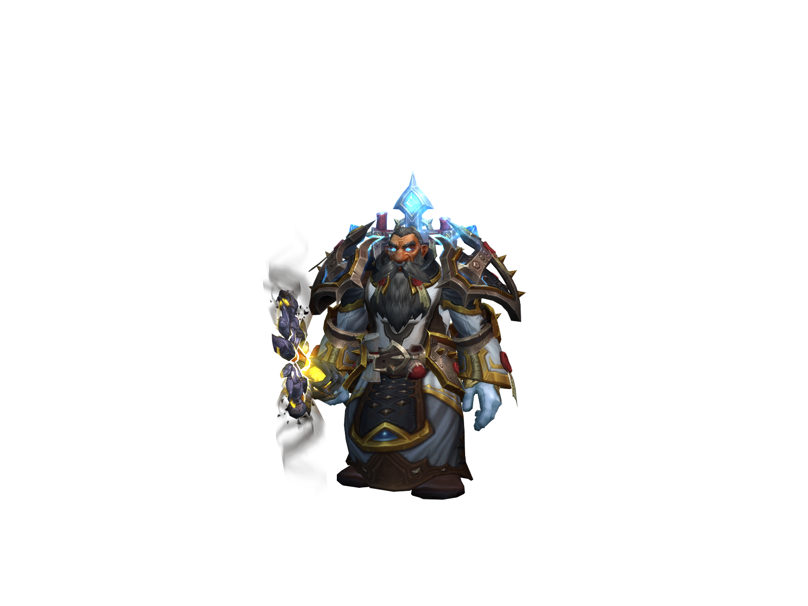 Tubepriest 3D character render
