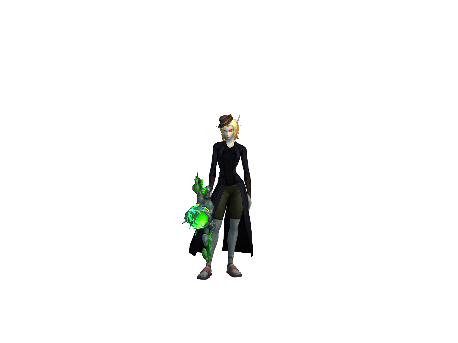 Eeclipse 3D character render