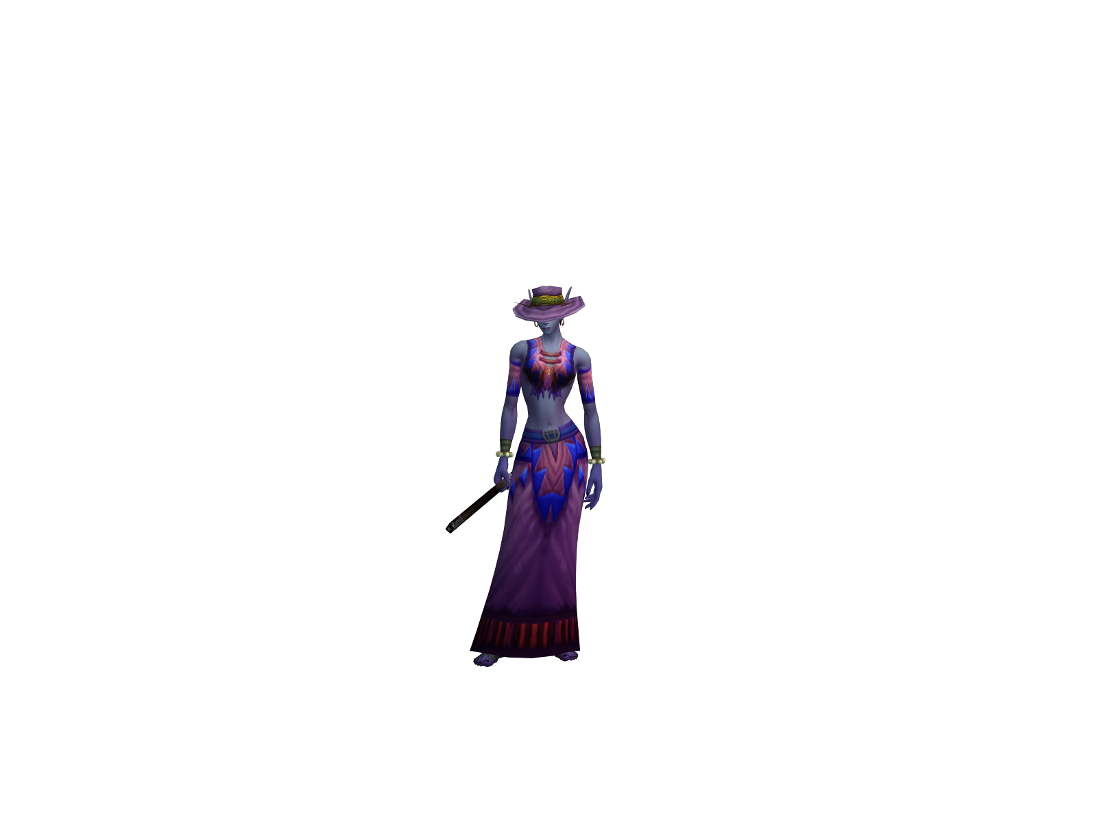 Tentaclekink 3D character render