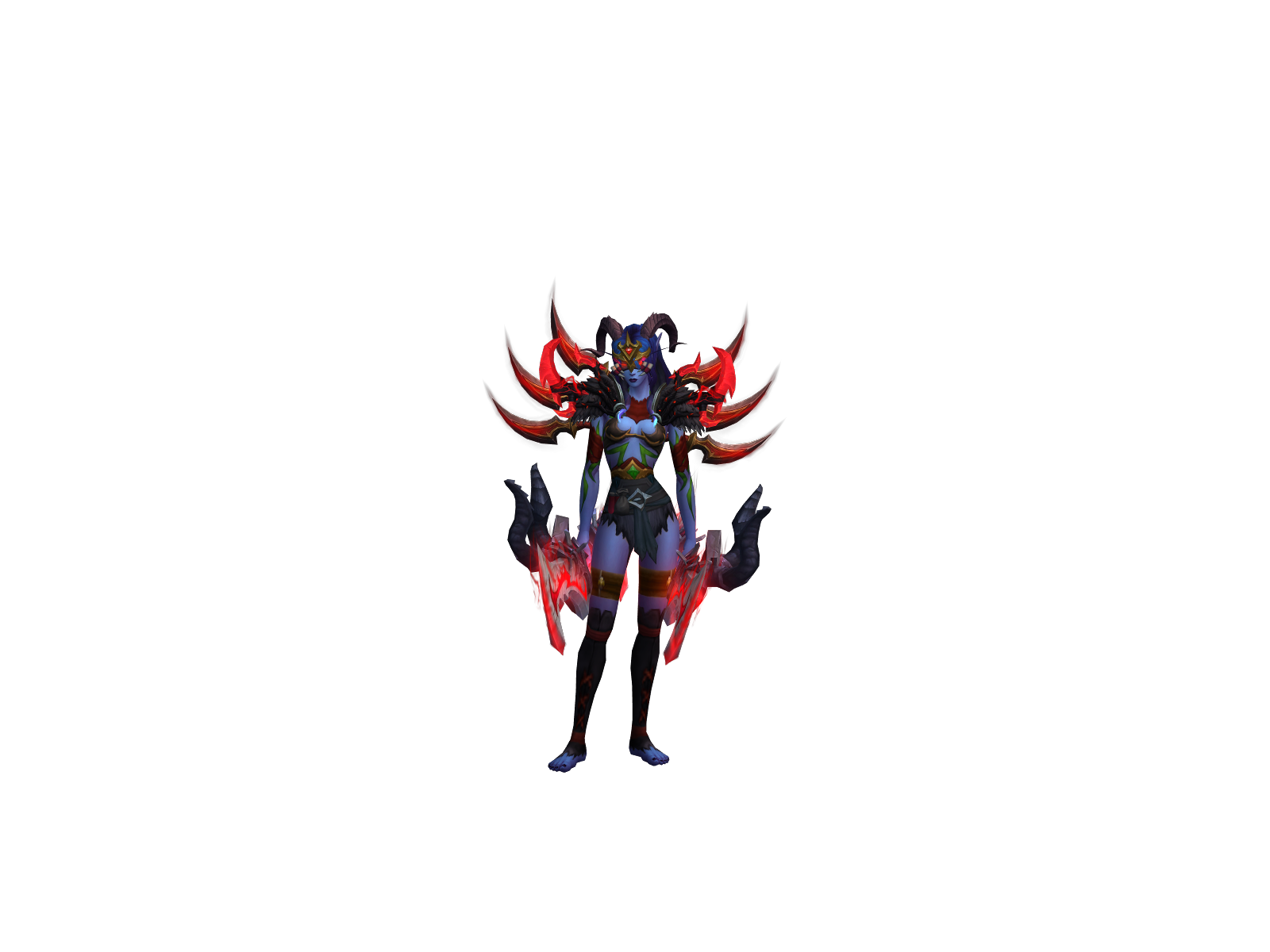 Chaossong 3D character render
