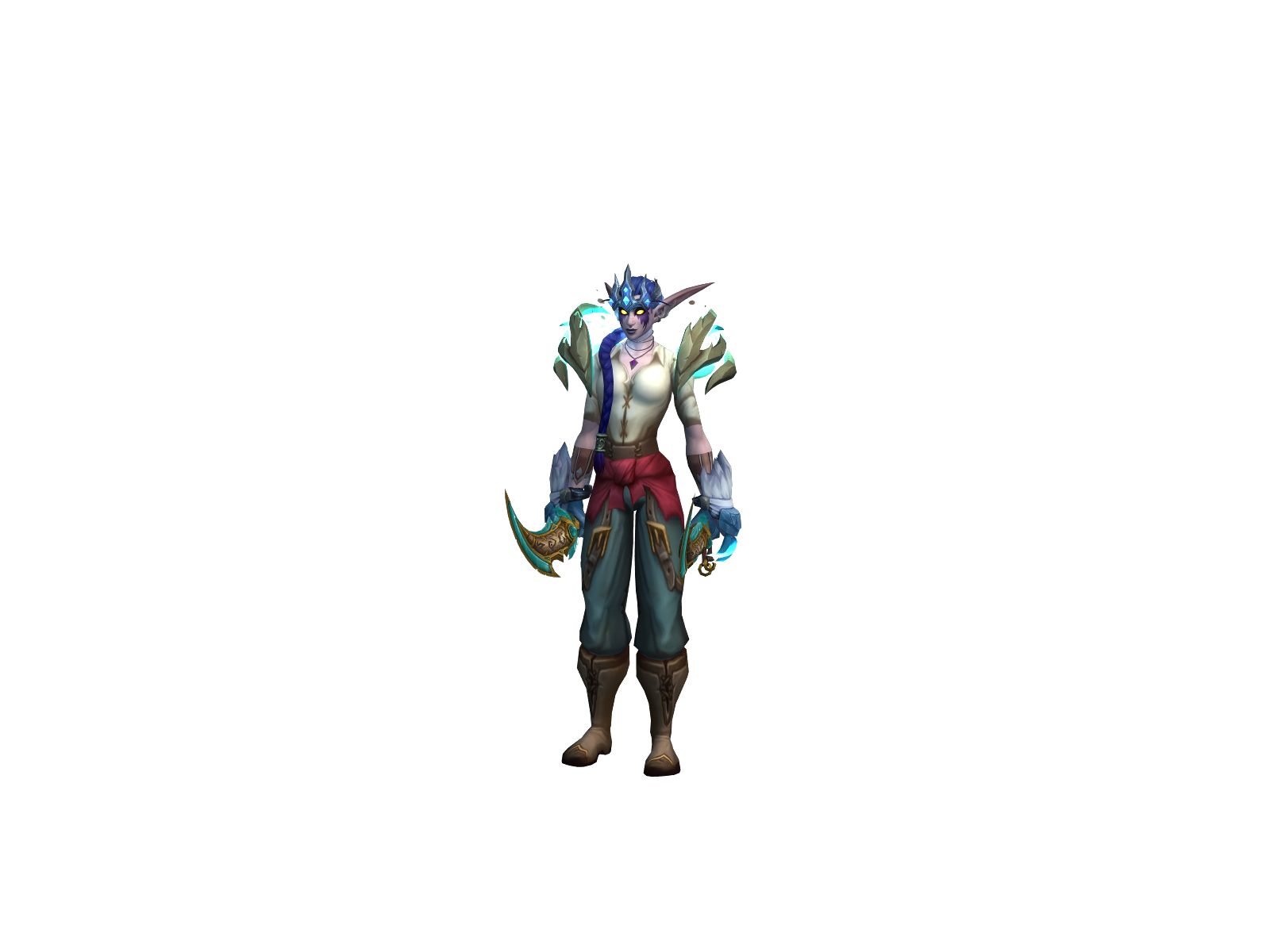 Eolian 3D character render