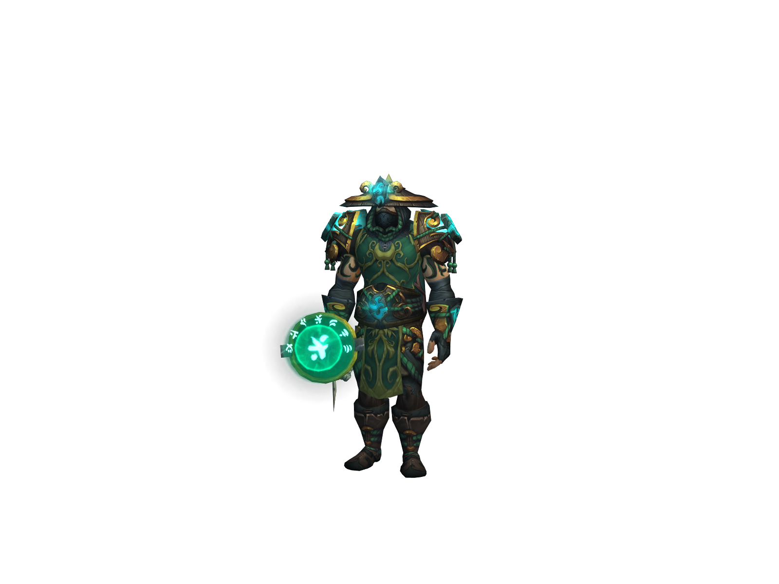 Elkomonk 3D character render