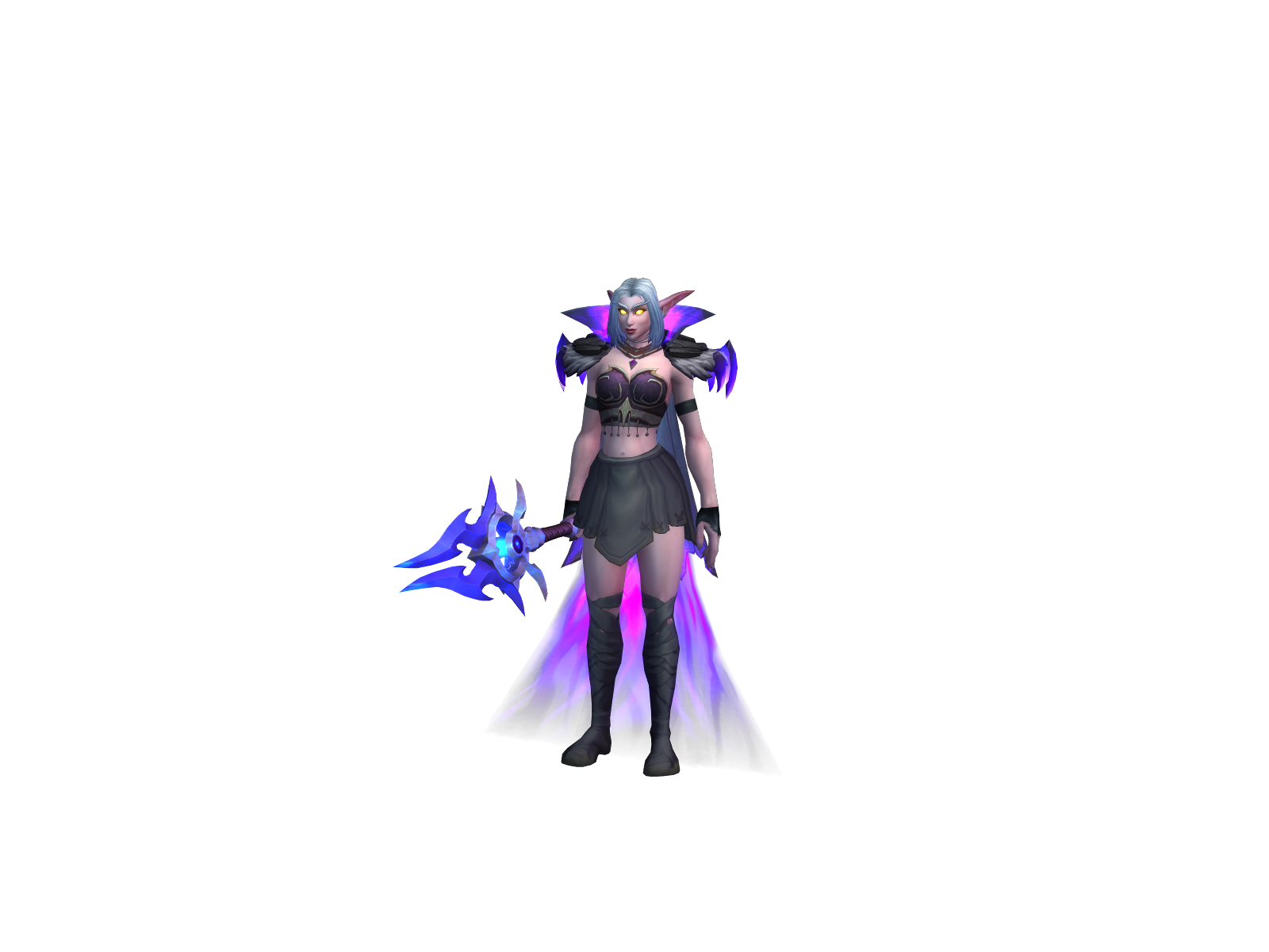 Druidka 3D character render