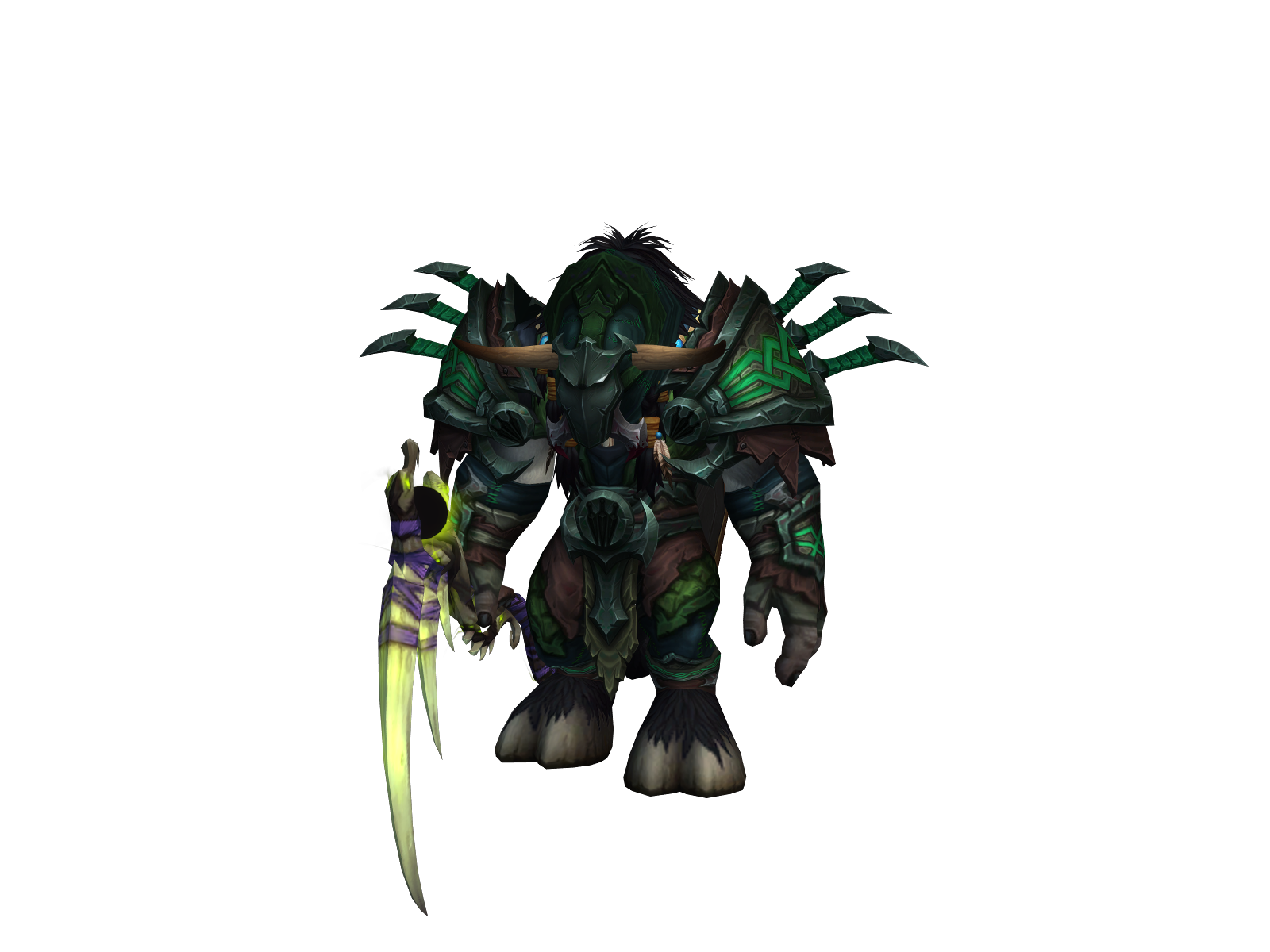 Zebellah 3D character render