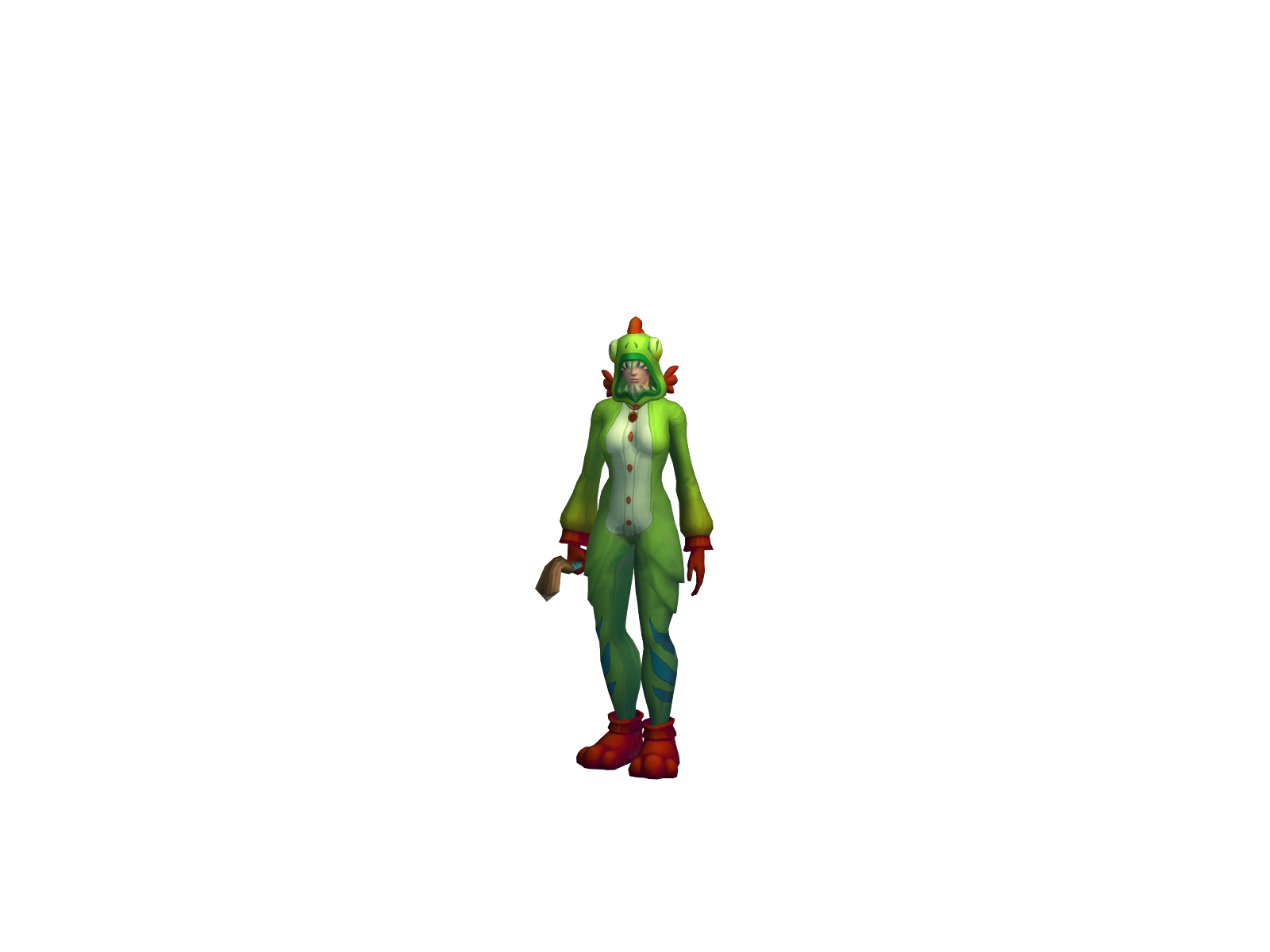 Sòkiable 3D character render