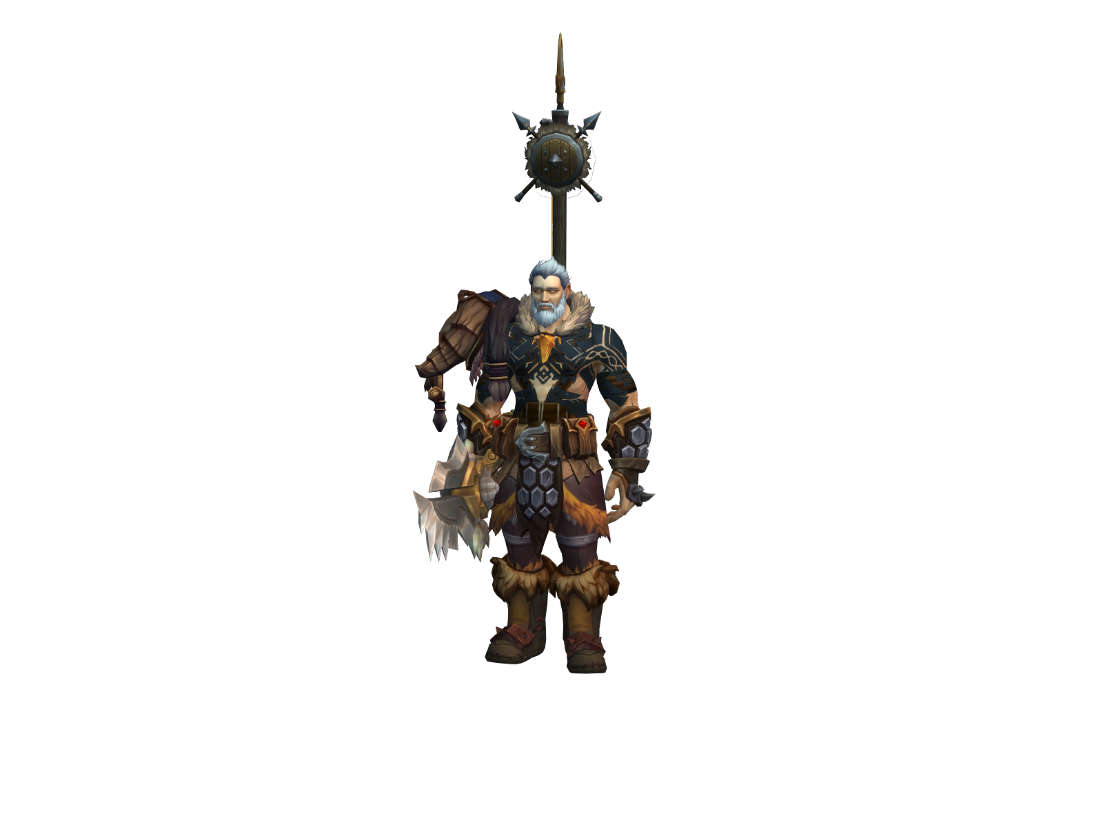 Veszgor 3D character render