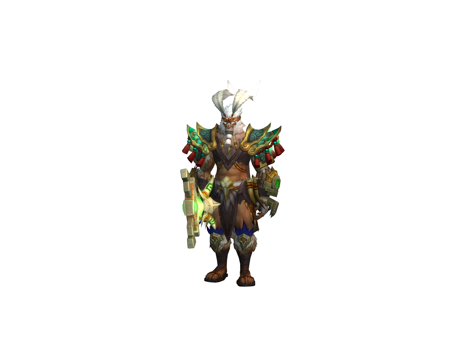 Hatyaki 3D character render