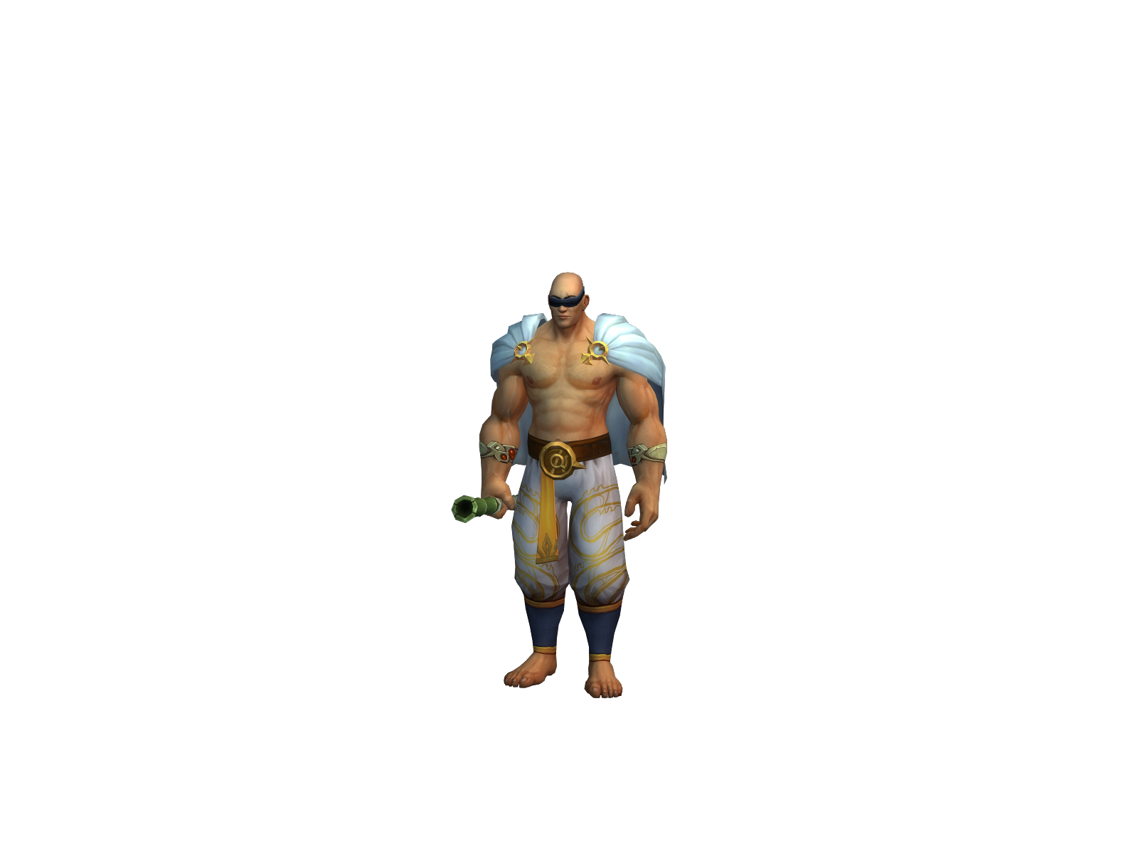 Pohlebka 3D character render