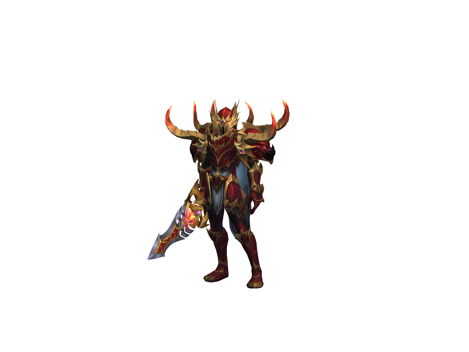 Palaleg 3D character render