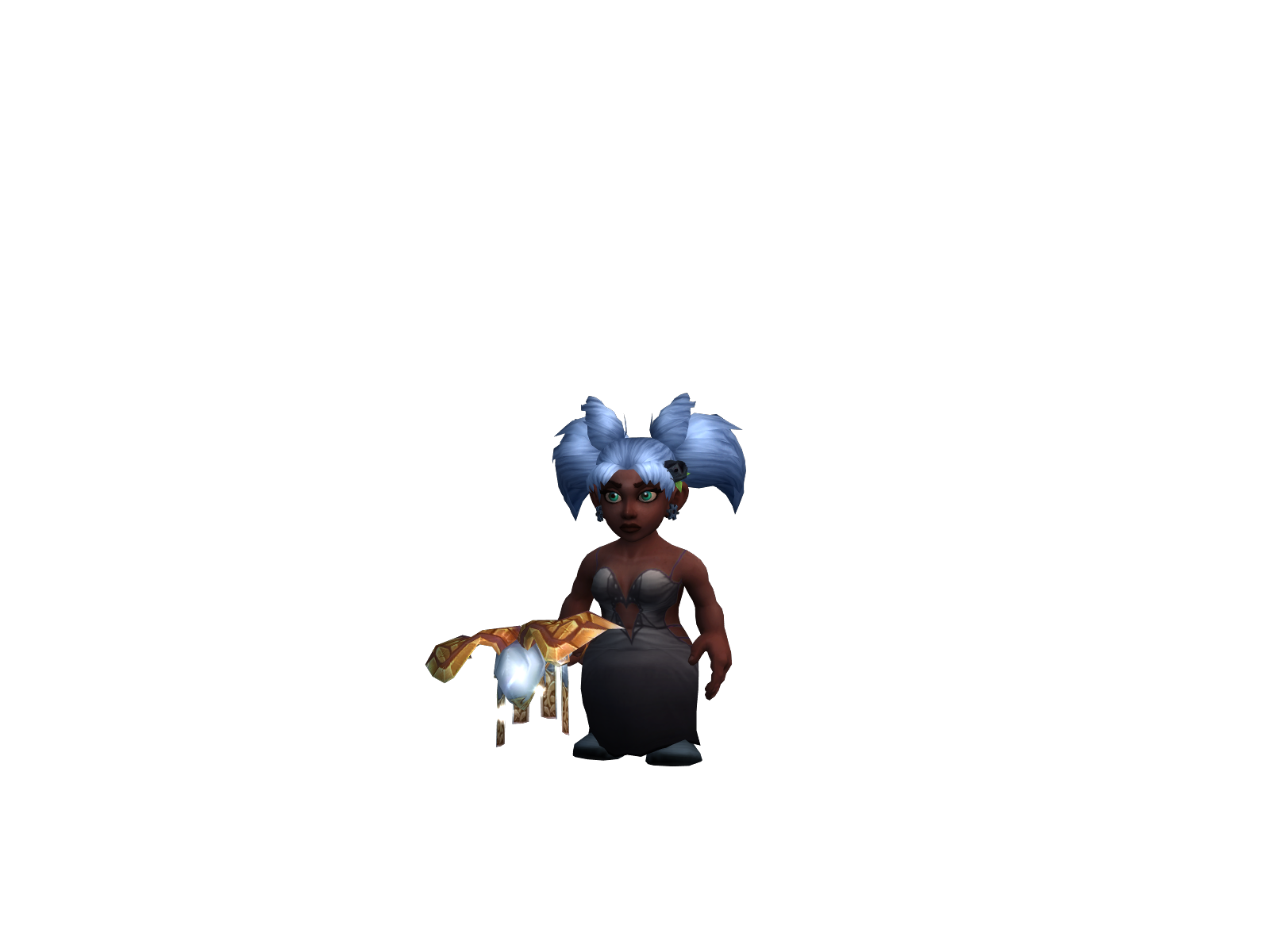 Parzidara 3D character render