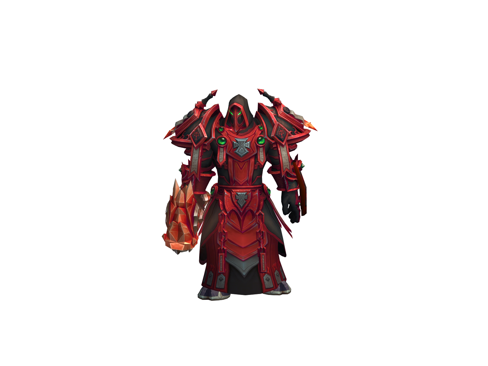 Thocal 3D character render