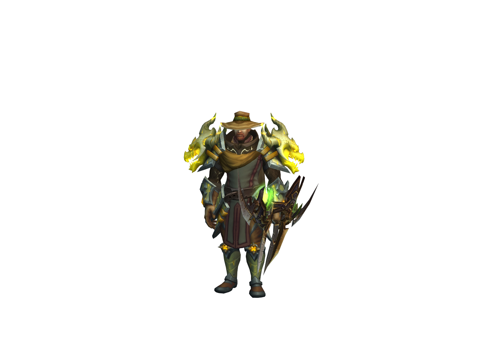 Shurihu 3D character render