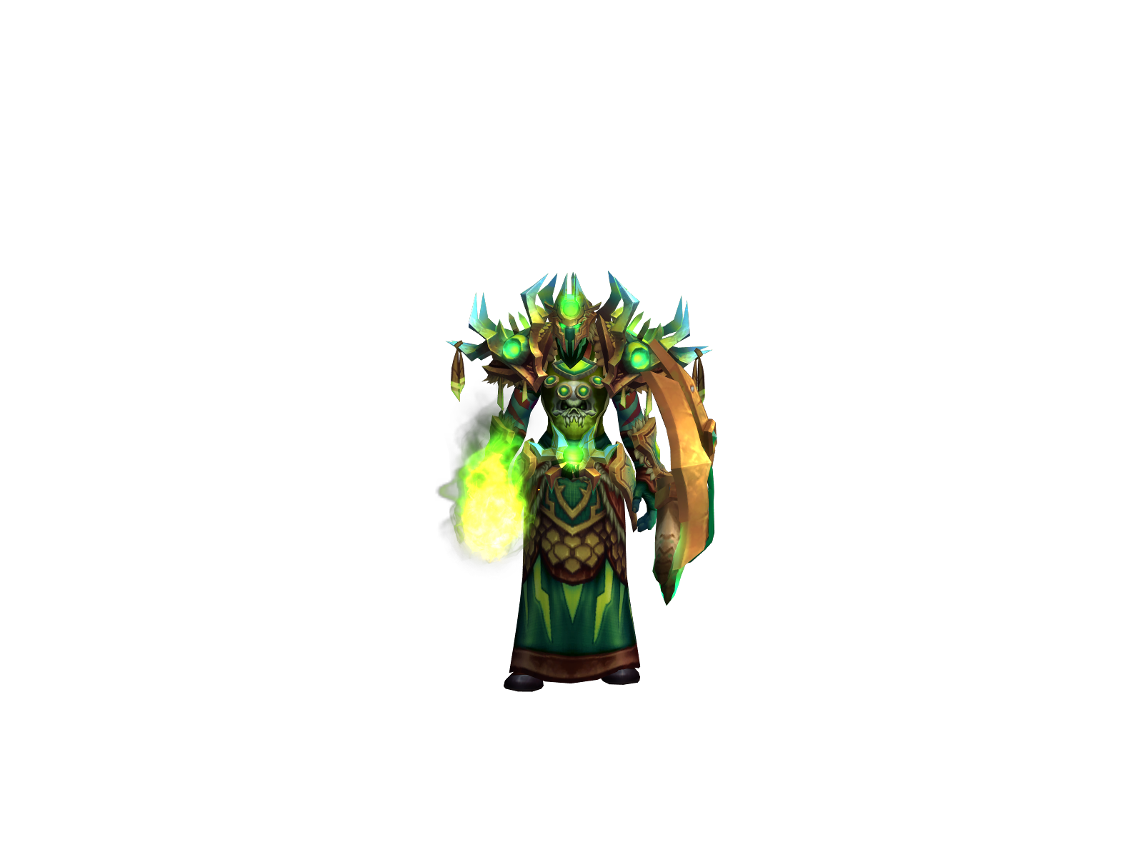 Shamgott 3D character render
