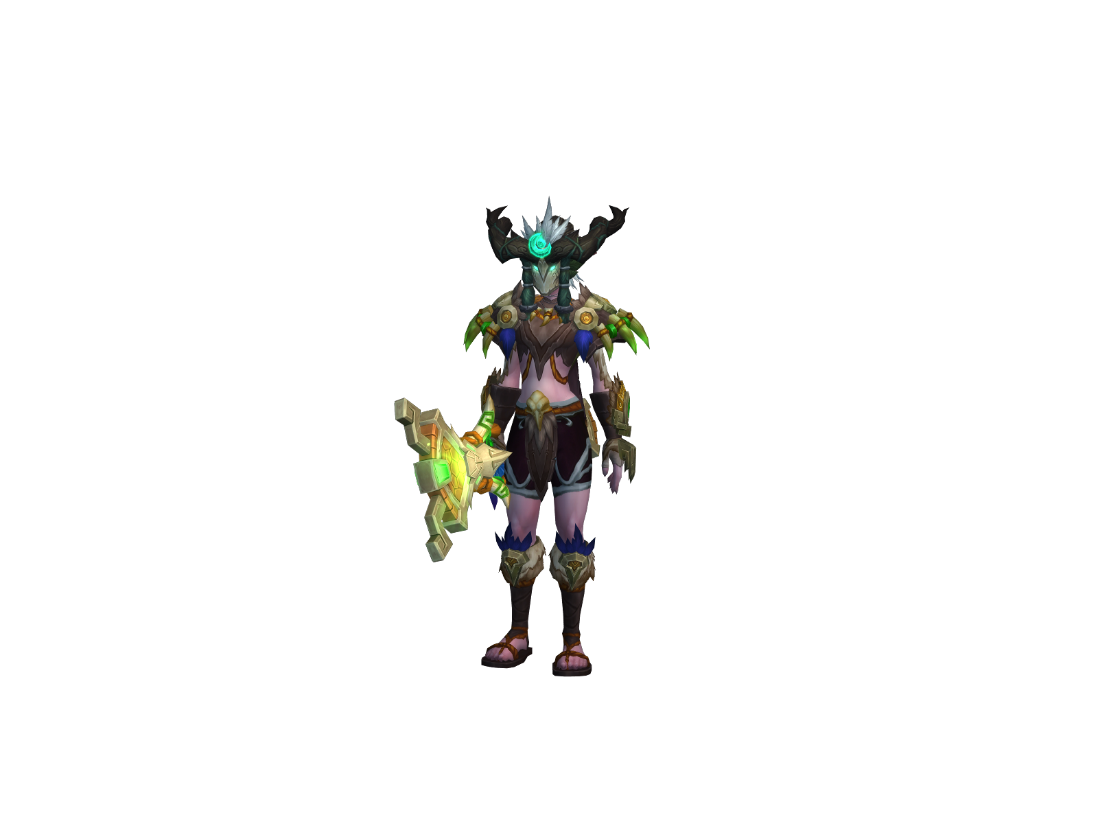 Metanfe 3D character render