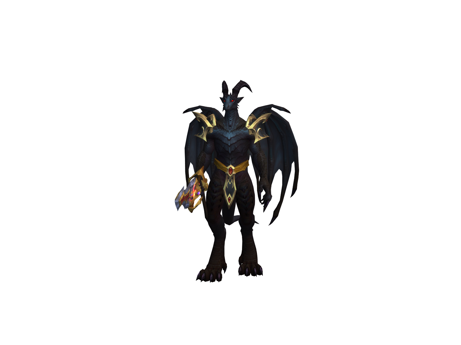 Giavoker 3D character render