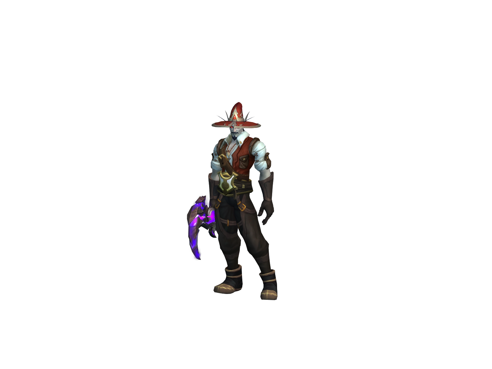 Houk 3D character render
