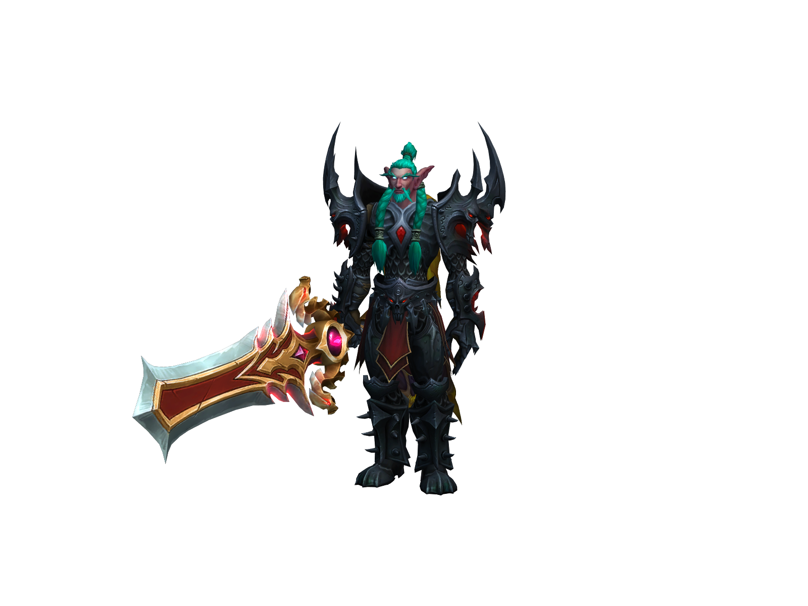 Evilwarior character render