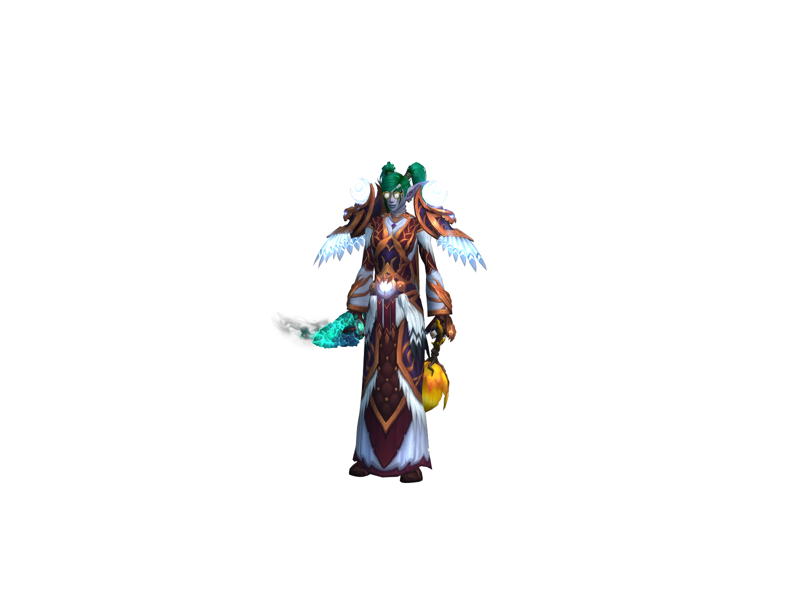 nyôa 3D character render