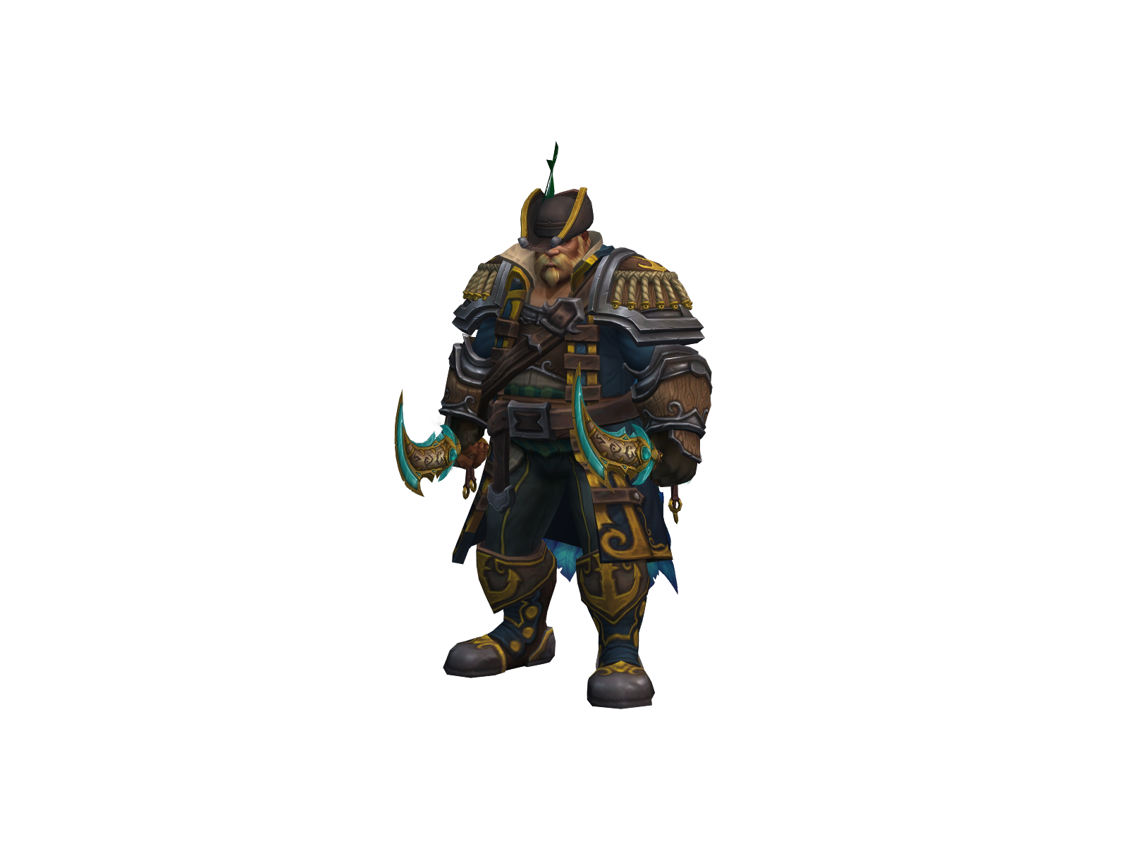 Sharman 3D character render