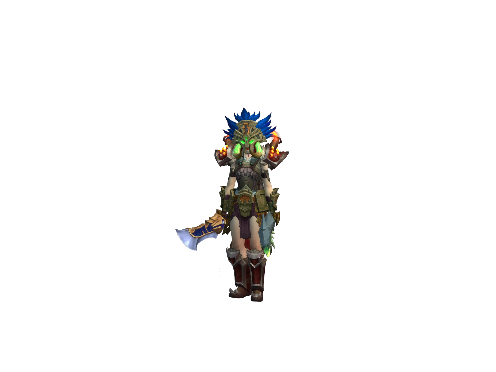 Sepulence 3D character render