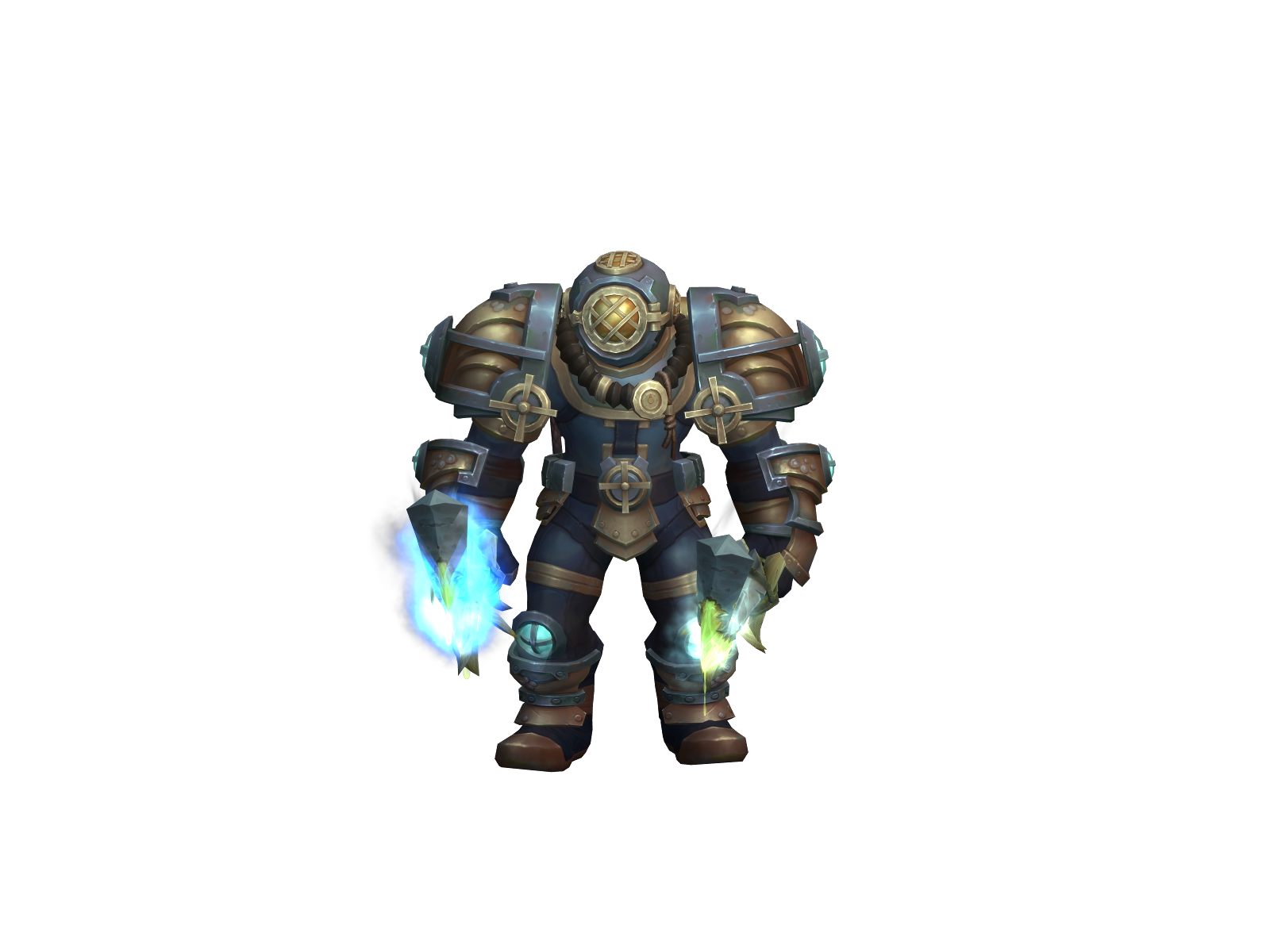 Glacierpump 3D character render