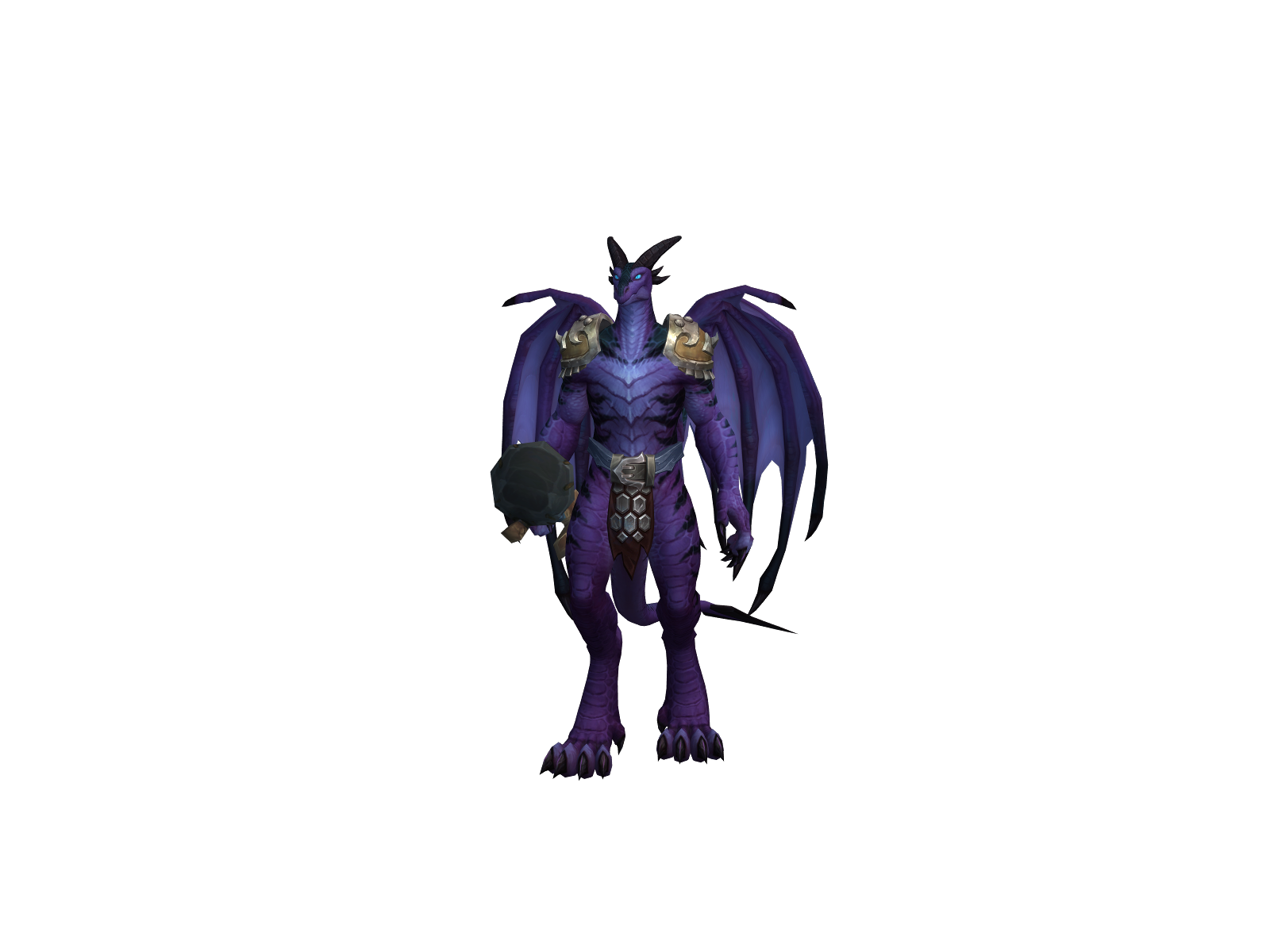Honeysmaug 3D character render