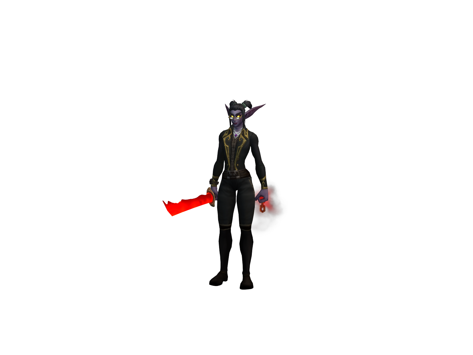 Louana 3D character render