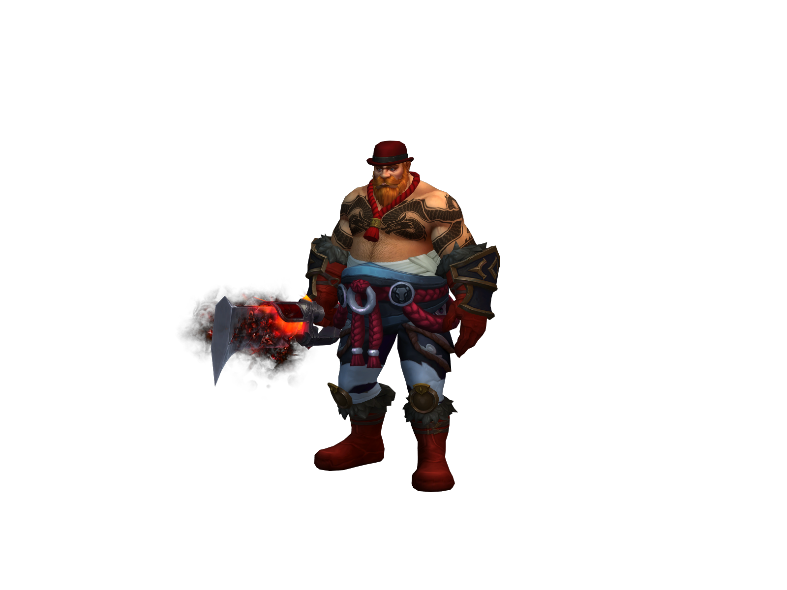 Kpymoüokep 3D character render
