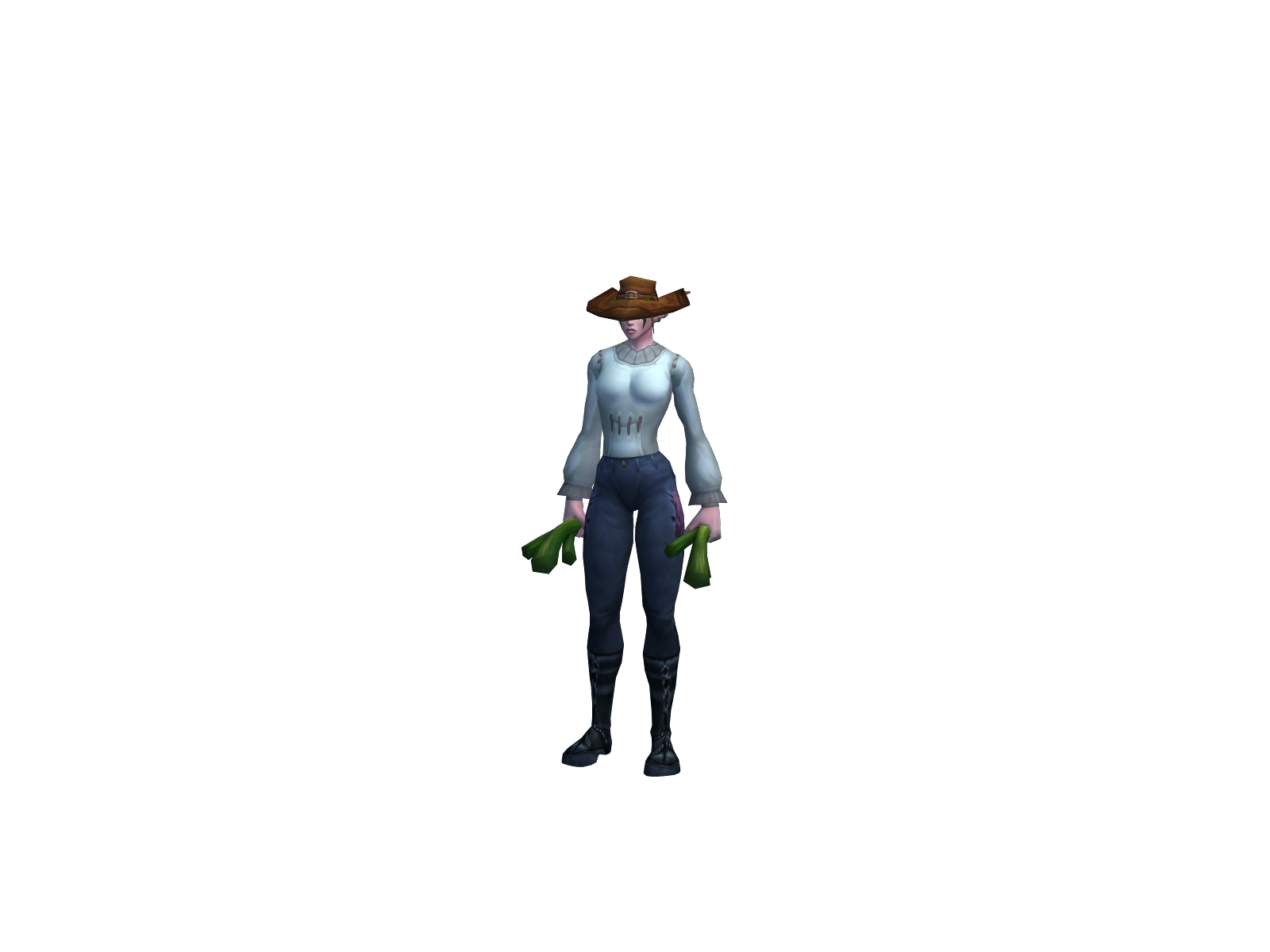 Ronion 3D character render