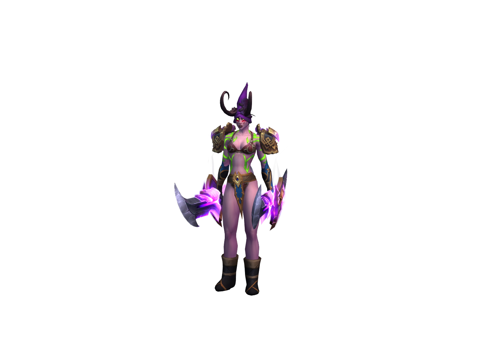 Dvenashka 3D character render