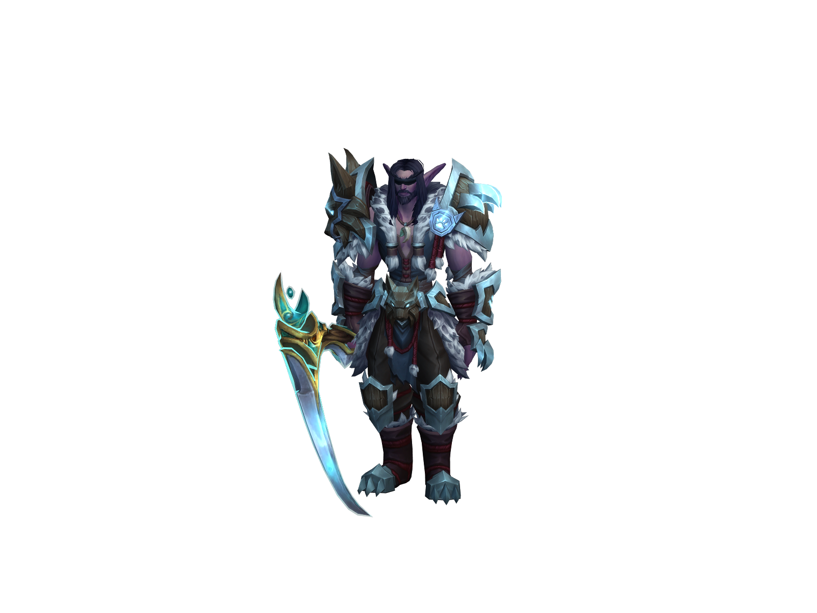 Theldurion 3D character render