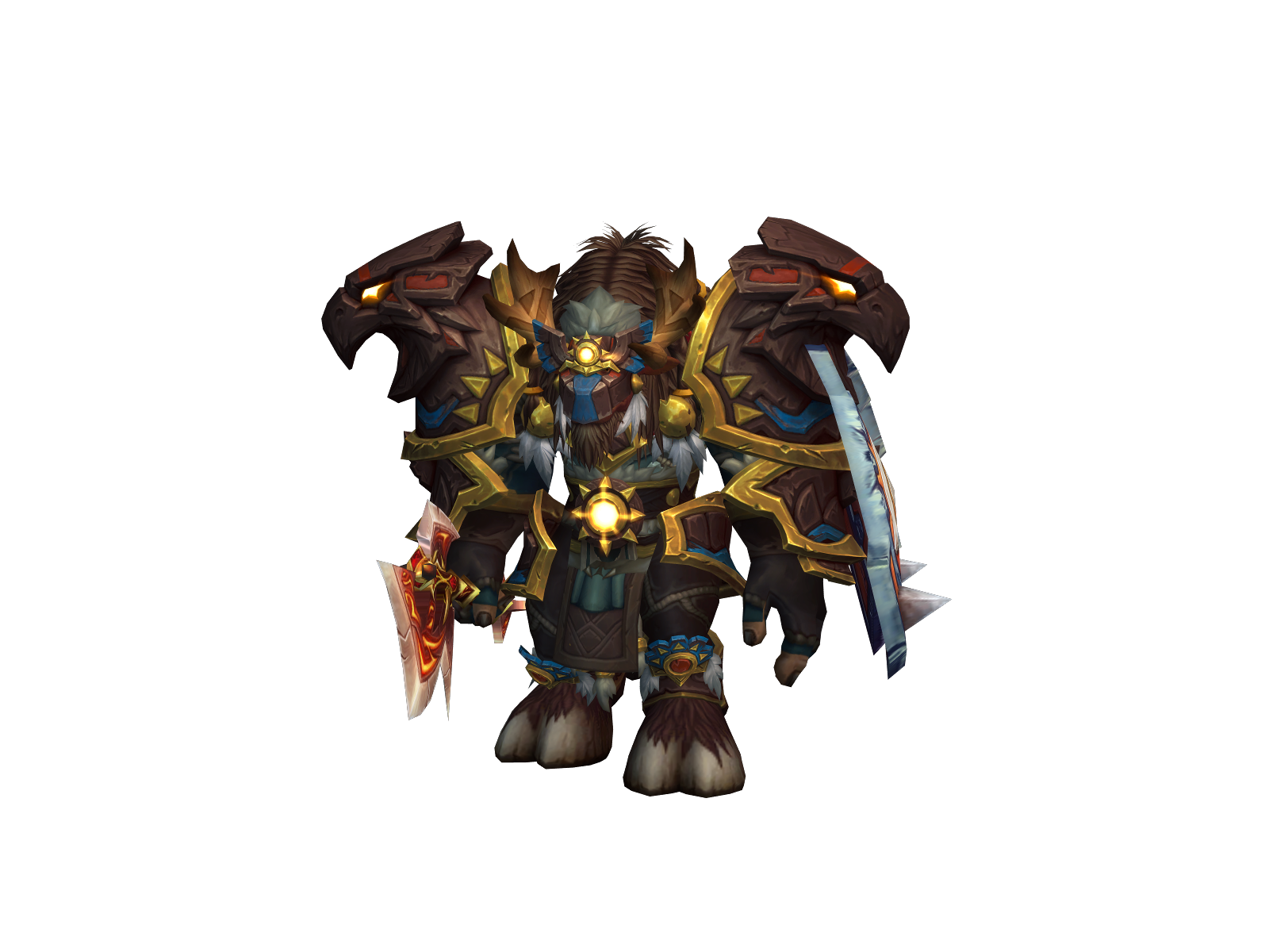Zaprilla 3D character render