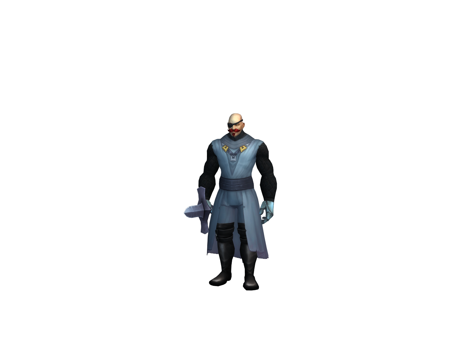 Cràsh 3D character render