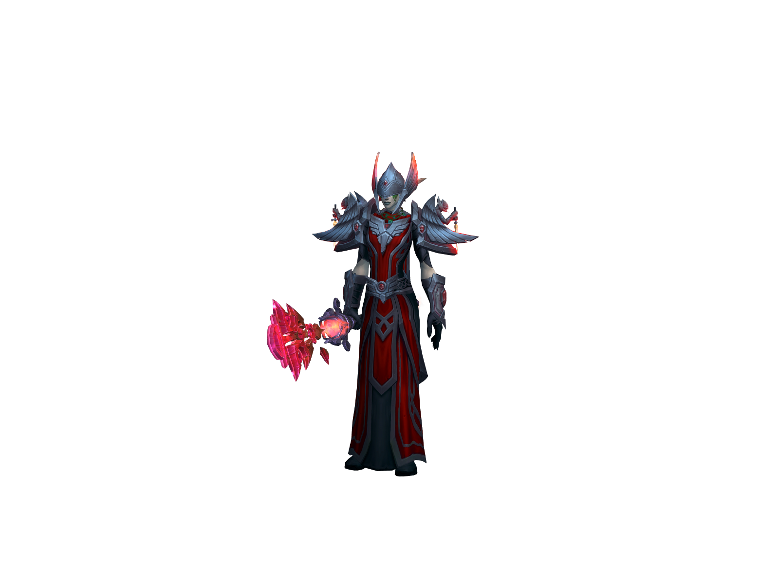 Demised 3D character render