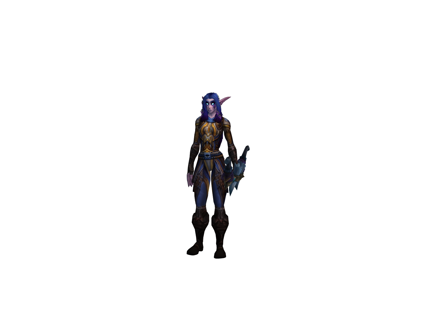 Servanne 3D character render