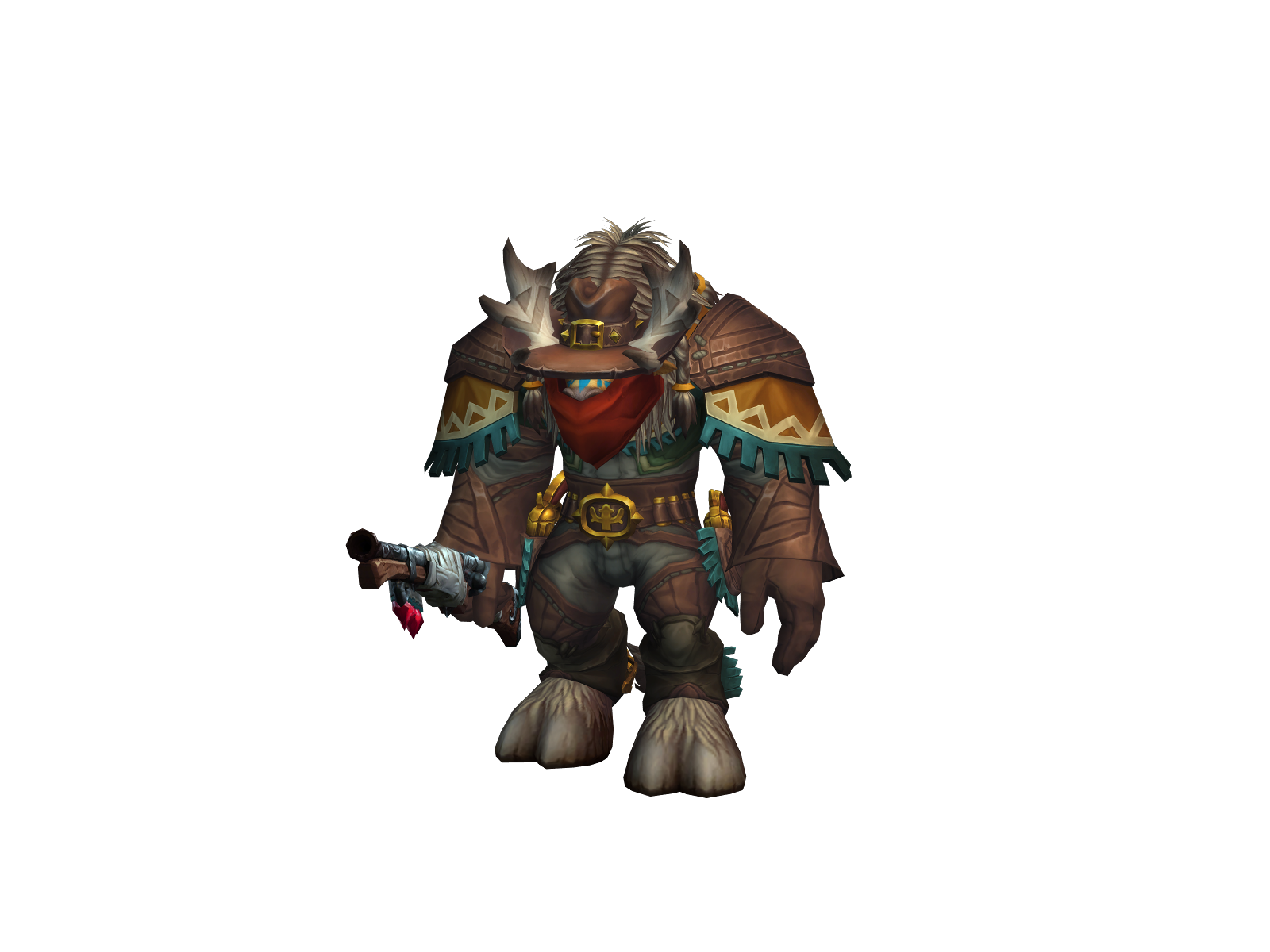 Gunsilla 3D character render